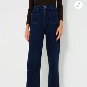 Le Jean Virginia Wide Leg Jeans